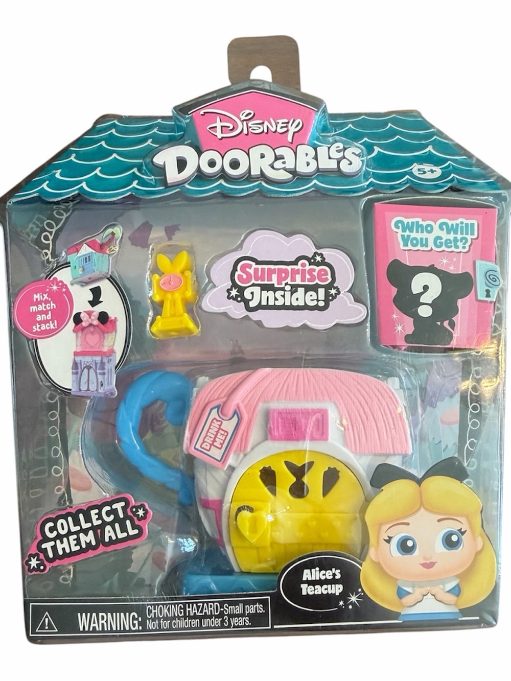 Disney Doorables Alice's Teacup Play Set Alice In Wonderland
